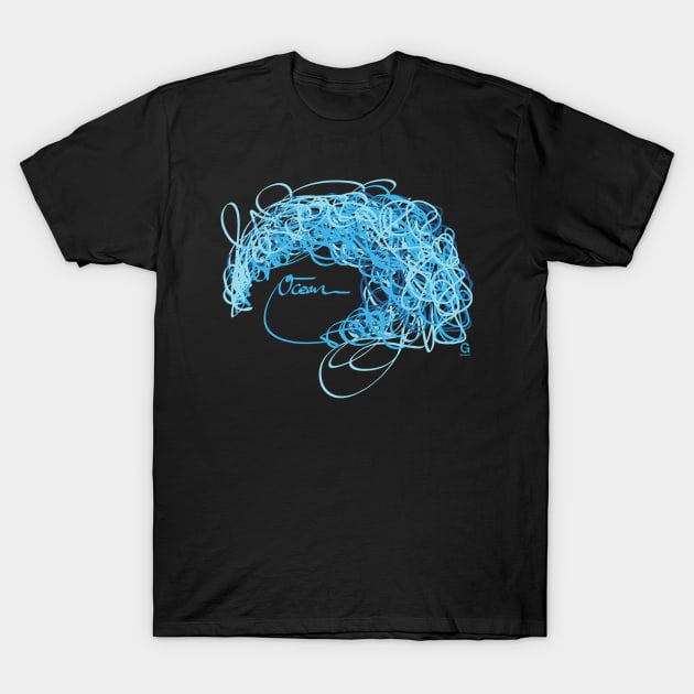 Ocean T-Shirt by Garabart